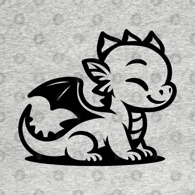 Cute Baby Dragon by KayBee Gift Shop